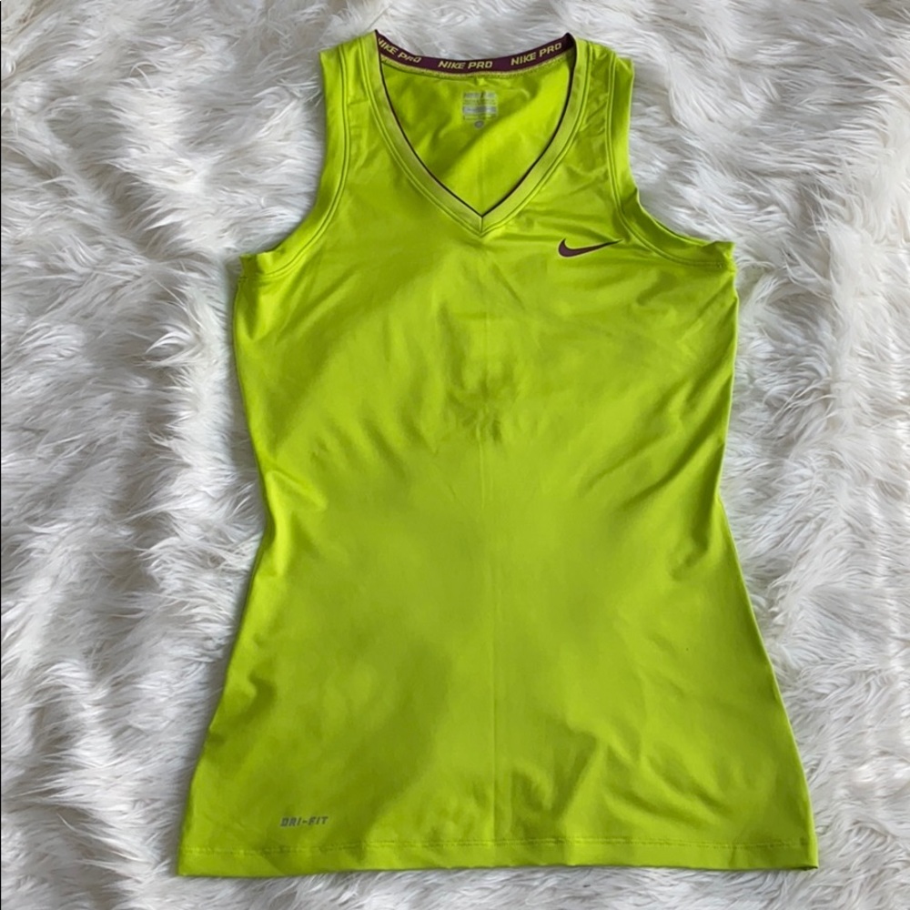 Nike | Green Pro Tank Top